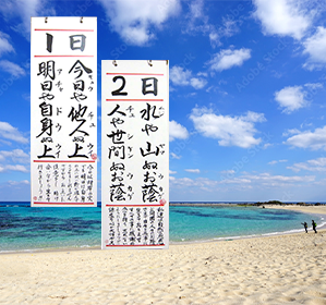 奄美大島日めくりカレンダー